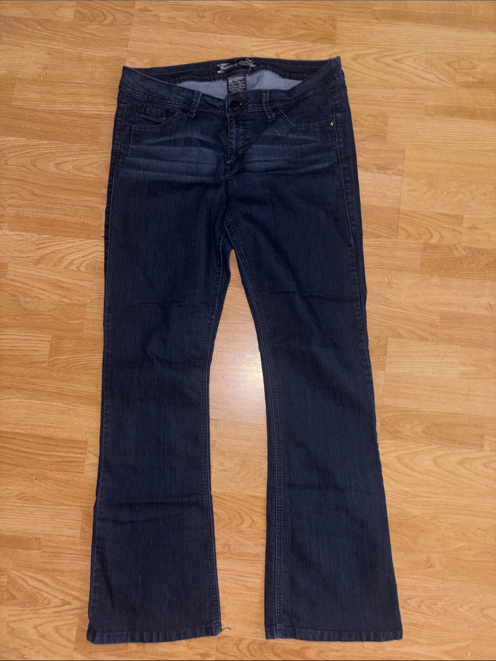 Source of Wisdom: Classic Dark Blue Women’s Bootcut Jeans